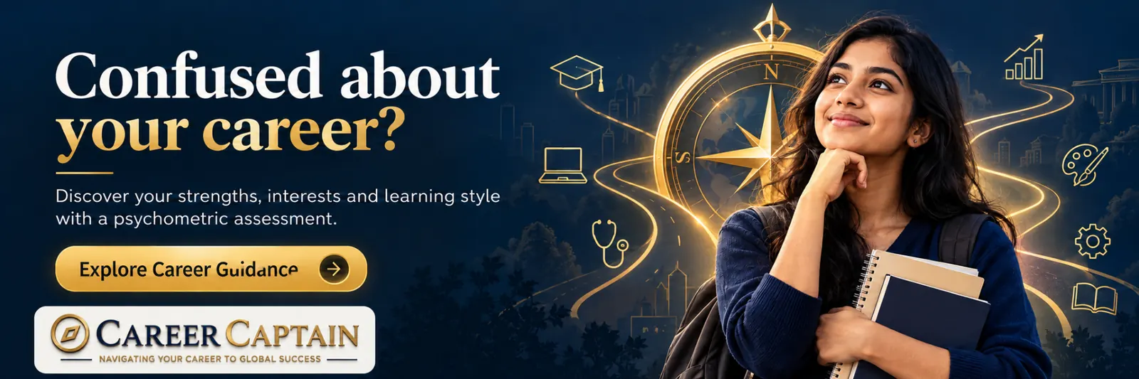 Career Captain career guidance banner